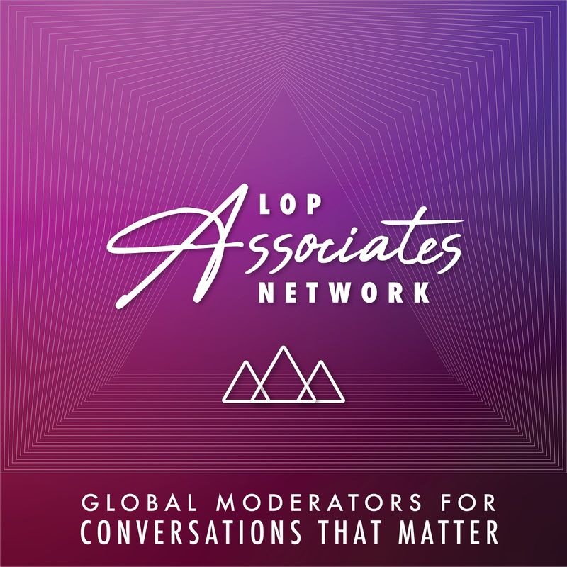 LOP Associates Network: international moderators on stage
